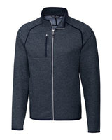 Cutter & Buck Mainsail Sweater-Knit Mens Full Zip Jacket