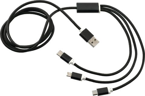 Realm 3-in-1 Long Charging Cable