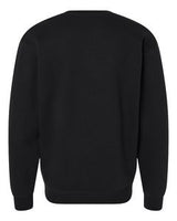 Black Blank Back View