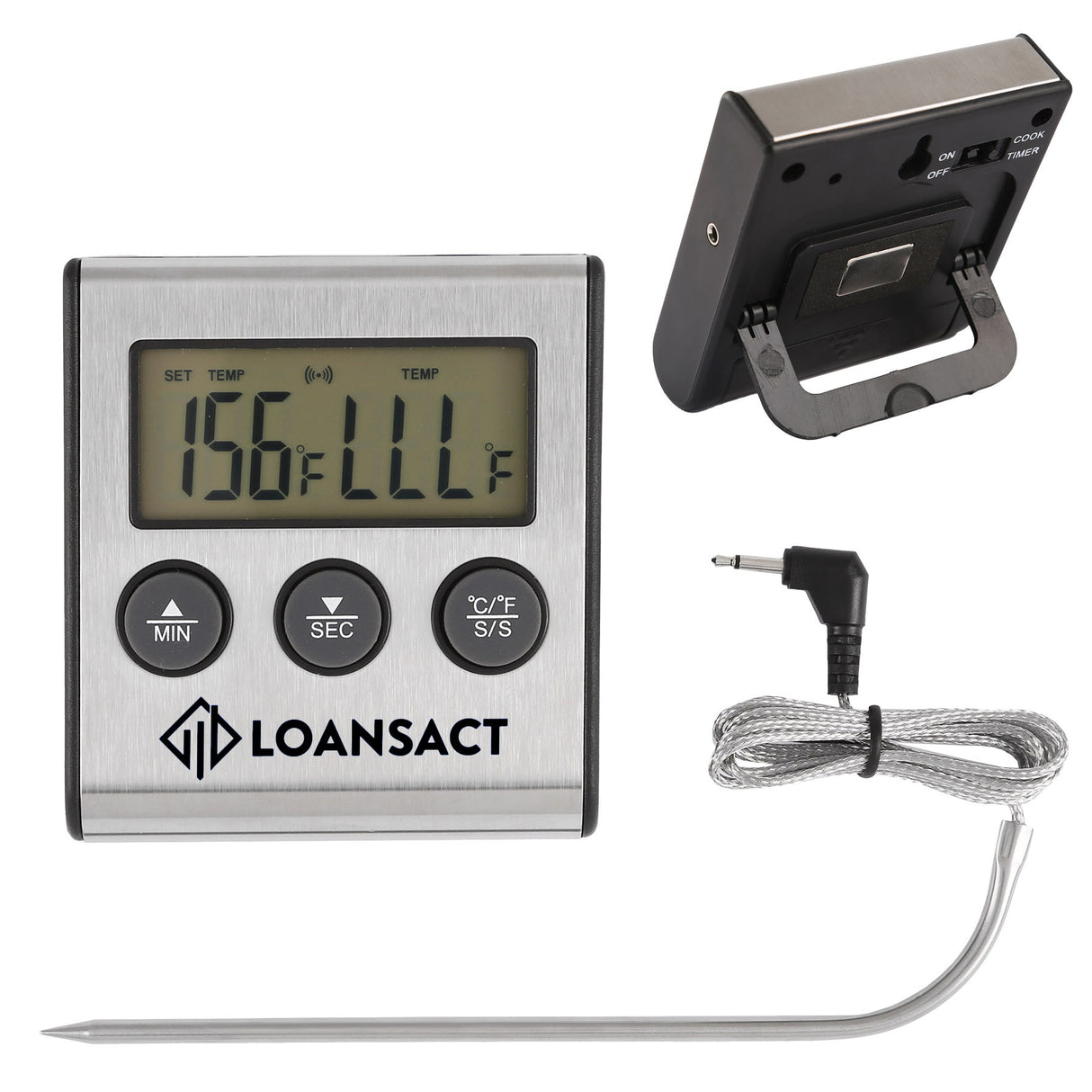 Grill Easy Cooking Thermometer & Timer