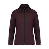 Melange Burgundy Red Blank