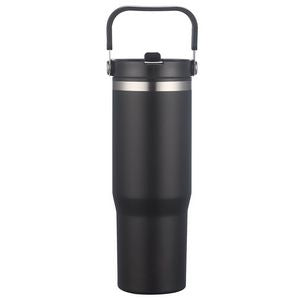 Oreno 30 oz Stainless Steel/Polypropylene Travel Tumbler
