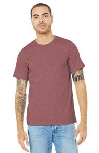 Bella+Canvas® Unisex Adult Heather CVC Short Sleeve Tee