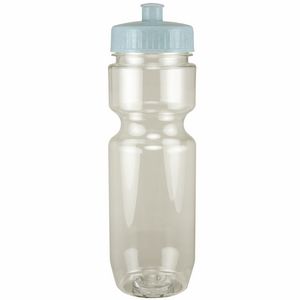 22 Oz. Translucent Bike Bottle w/ Push Pull Lid