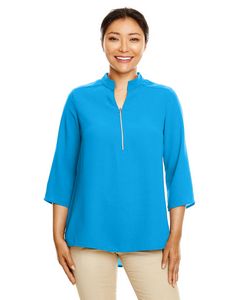 Devon and Jones Ladies' Perfect Fit™ Three-Quarter Sleeve Crepe Tunic