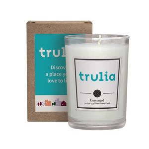 Custom 8 Oz. Scented Tumbler Candle in a Cardboard Gift Box
