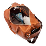 Bugatti Sartoria Leather Duffle bag - Cognac