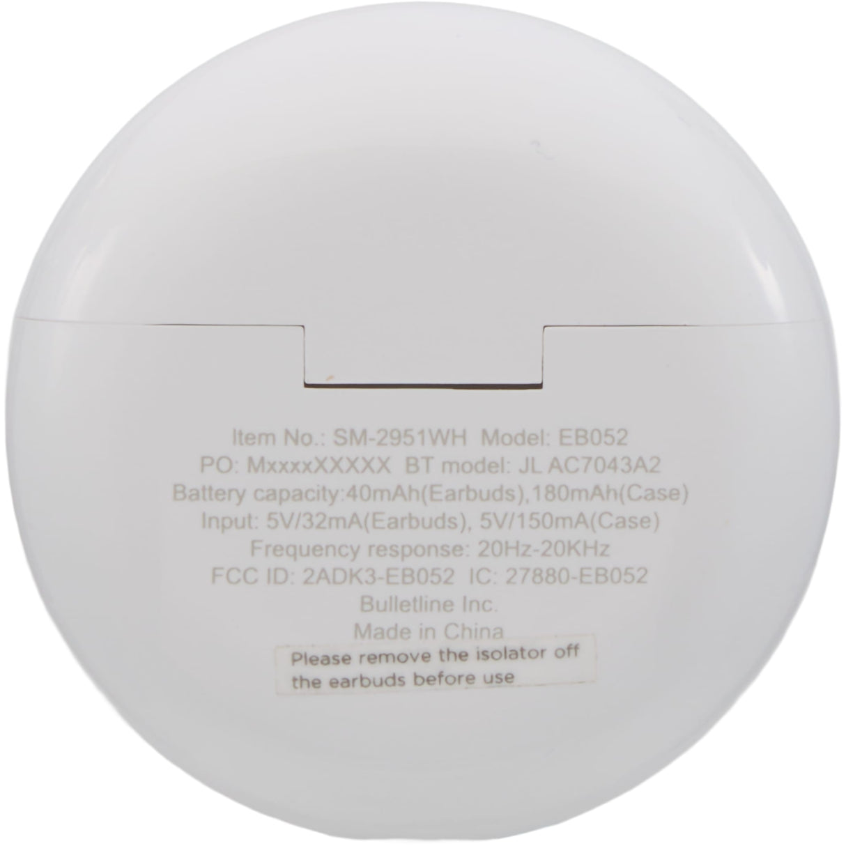 SM-2951WHBack