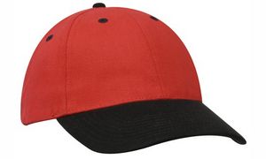 000953 Brushed Heavy Cotton 6 Panel Cap