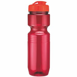 26 Oz. Translucent Jogger Bottle with Flip Top Lid