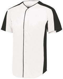Augusta Adult Full-Button Baseball Jersey