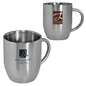 12 Oz. Double-Wall Stainless Coffee Mug