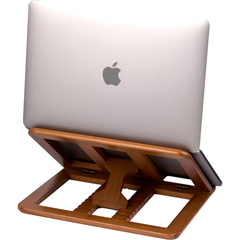 Desk Sense FSC®-Certified Wood Laptop Stand