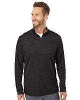Adidas® Lightweight Melange Quarter-Zip Pullover