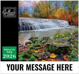Galleria Wall Calendar 2026 Health Tips