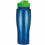 Translucent Blue/Neon Green Lid Blank