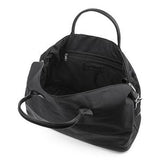 000872 Bugatti Colombian Leather Duffle Bag with multiple pockets