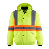 Hi-Vis Yellow/Silver/Orange