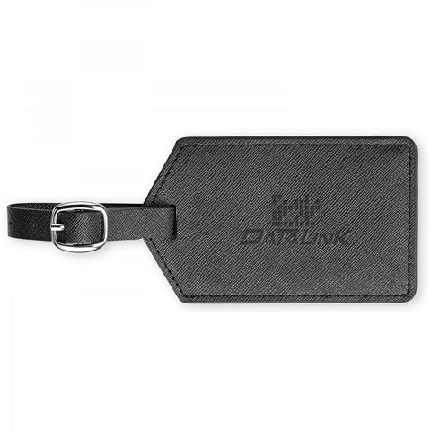 Toscano Genuine Leather Luggage Tag