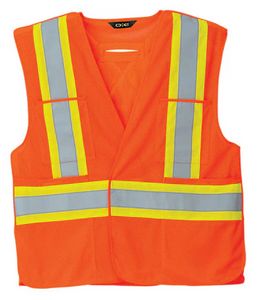 Hi-Vis Orange/Silver/Yellow Blank