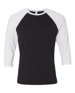Bella+Canvas® Unisex Three-Quarter Sleeve Baseball Tee