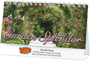 Full Colour Garden Splendor Desk Calendar