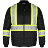 Patch Hi-Vis Quilted Jacket