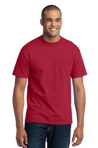 Port & Company® Men's Core Blend Pocket T-Shirt