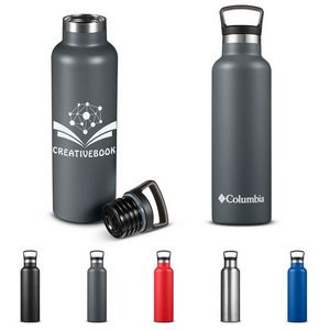 21 Oz. Columbia® Double-Wall Vacuum Bottle w/Loop Top