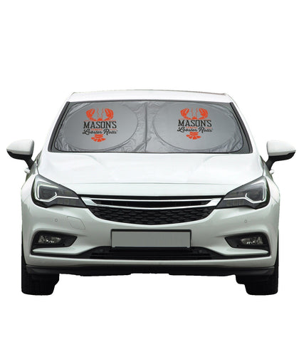 Dual Panel Car Sunshade