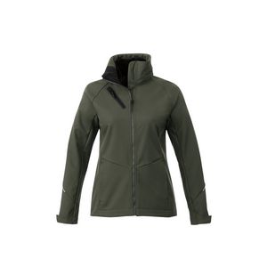 Women's PEYTO Waterproof Softshell Jacket with Roll-Away Hood
