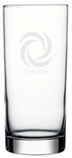 Alta 16.25oz clear glass cooler - Etched