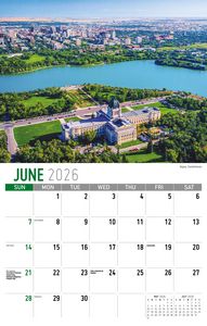 Galleria Wall Calendar 2026 Scenes of Western Canada