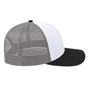 000379 Cap America Poly/Cotton Trucker Mesh Back Cap