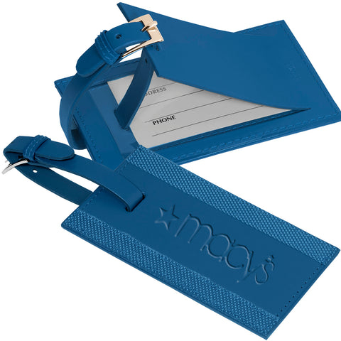 Majestic™ Leather Luggage Tag