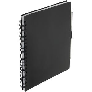 5.5'' x 7'' FSC® Recycled Spiral Notebook w/ RPET Pen