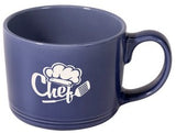 Nina 12oz navy mug in a Ripple gift box - Etched