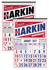 Skinner & Kennedy® Commercial 12-Sheet Calendar