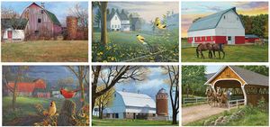 Country Memories Spiral Wall Calendar