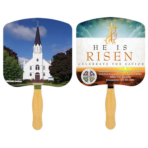 Religious Hand Fan/ Church-Religious