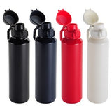 Switchback 27 oz RPET Bottle with Snap-Top Lid & Carabiner