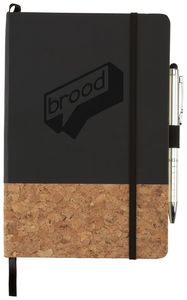 5.5'' x 8.5'' FSC® Mix Lucca Cork Hard Bound Journal