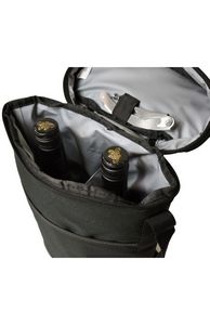 RPET Insulated Wine Carrier w/ Corkscrew
