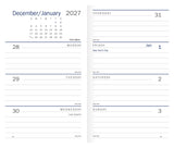 Triumph Calendars Classic Weekly Pocket Planner open image