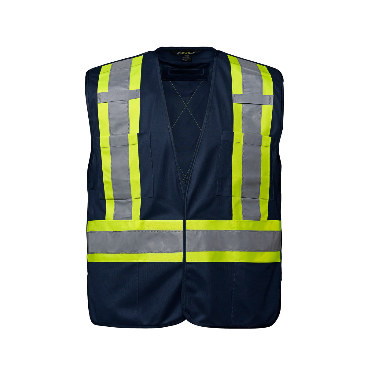 Navy Blue/Yellow/Silver