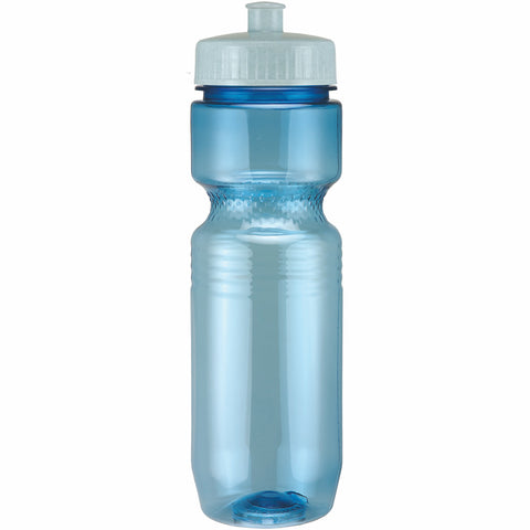 26 Oz. Translucent Jogger Bottle w/ Push Pull Lid