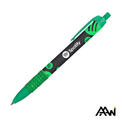 Widebody Grip Pen VividPrint? Barrel - Matte Colored Accent