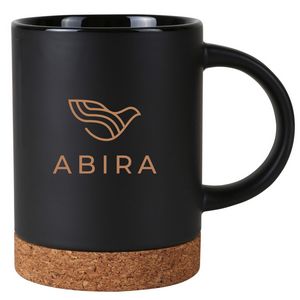 000016 Caspian Ceramic Cork Mug 400 Ml. (13.5 Fl. Oz.)