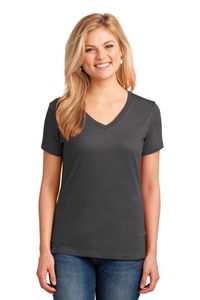 Port & Company® Ladies' Core Cotton V-Neck T-Shirt