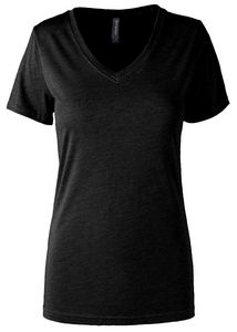 PRIMEASE® Ladies' Short Sleeve V-Neck Tee Shirt